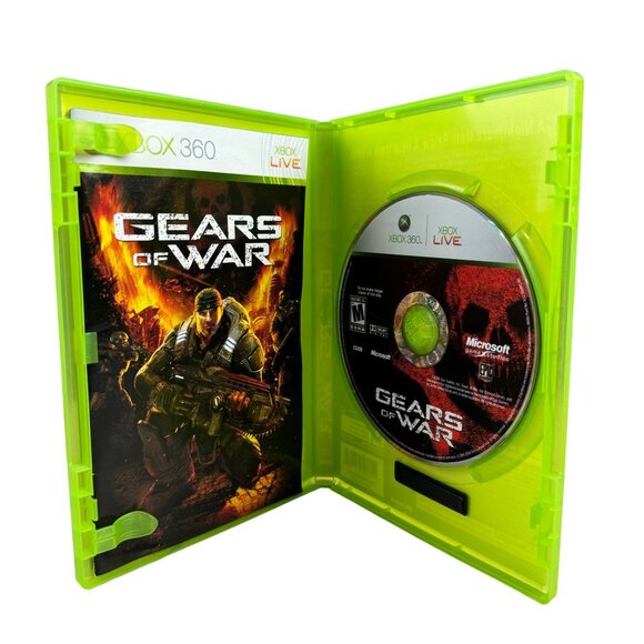 Gears Of War Xbox 360 - Complete CIB Tested Working - Picture 2 of 4